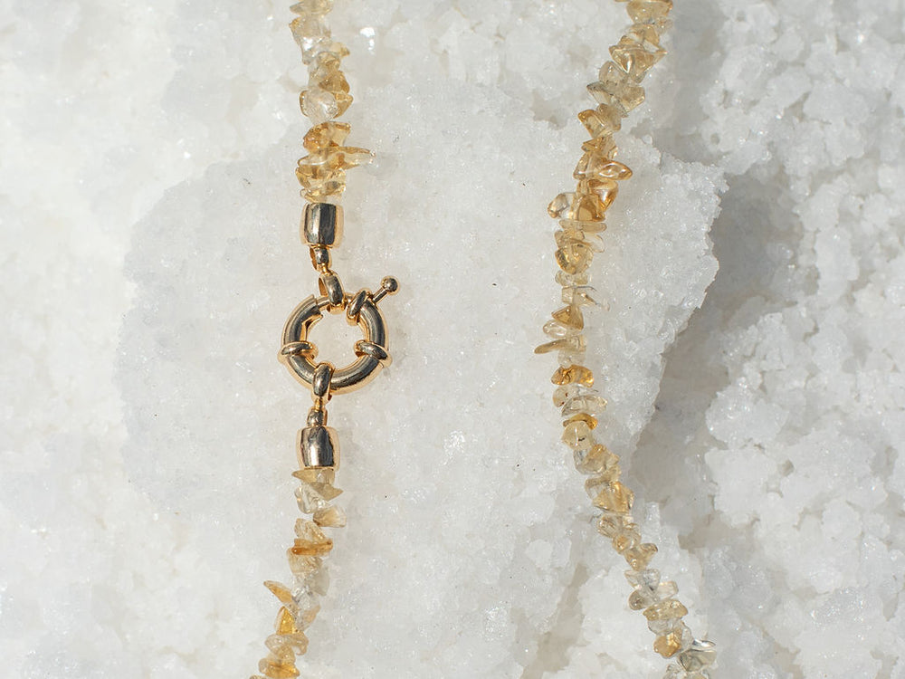 
            
                Load image into Gallery viewer, Citrine Gemstone Necklace
            
        