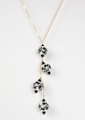 Black Forest Y-Necklace and Bracelet Set